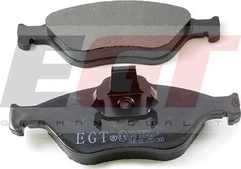 EGT 321755EGT - Kit de plaquettes de frein, frein à disque cwaw.fr