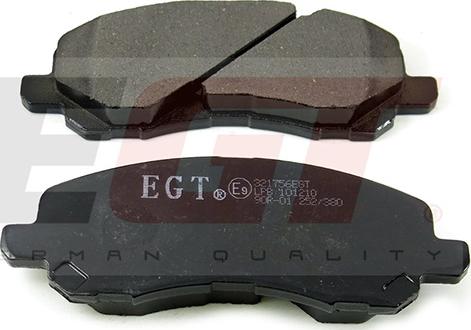 EGT 321756EGT - Kit de plaquettes de frein, frein à disque cwaw.fr