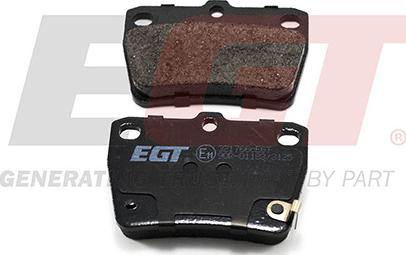 EGT 321766cEGT - Kit de plaquettes de frein, frein à disque cwaw.fr