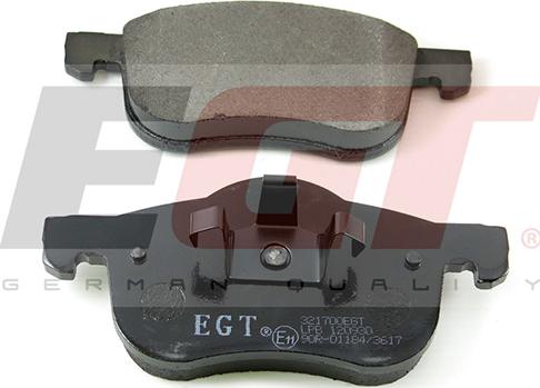 EGT 321700EGT - Kit de plaquettes de frein, frein à disque cwaw.fr