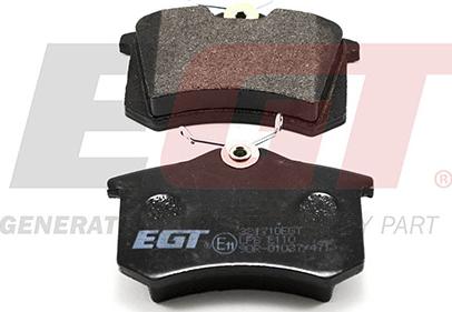 EGT 321710EGT - Kit de plaquettes de frein, frein à disque cwaw.fr