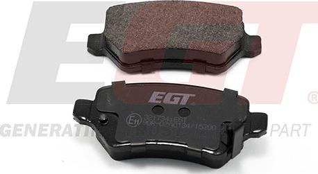 EGT 321734iEGT - Kit de plaquettes de frein, frein à disque cwaw.fr