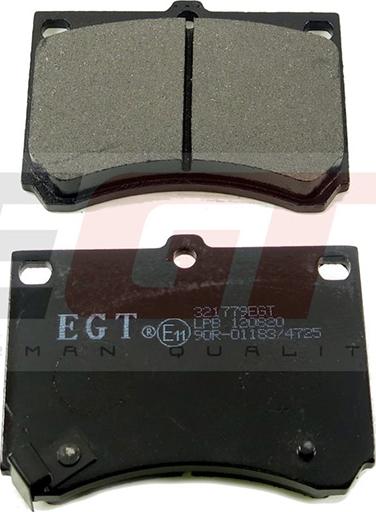 EGT 321779EGT - Kit de plaquettes de frein, frein à disque cwaw.fr