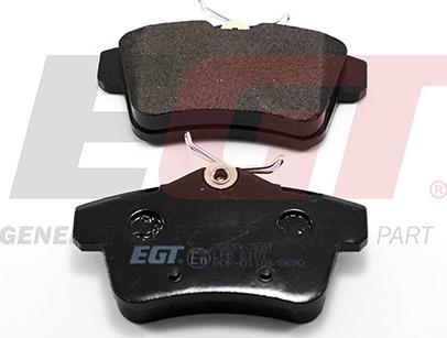 EGT 322063EGT - Kit de plaquettes de frein, frein à disque cwaw.fr