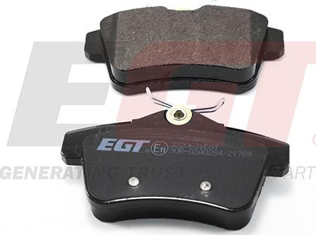 EGT 322063iEGT - Kit de plaquettes de frein, frein à disque cwaw.fr