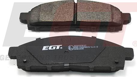 EGT 322037EGT - Kit de plaquettes de frein, frein à disque cwaw.fr