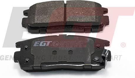 EGT 322029iEGT - Kit de plaquettes de frein, frein à disque cwaw.fr