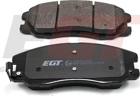 EGT 322028iEGT - Kit de plaquettes de frein, frein à disque cwaw.fr