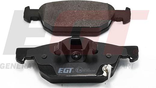 EGT 322075iEGT - Kit de plaquettes de frein, frein à disque cwaw.fr