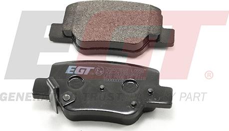 EGT 322077EGT - Kit de plaquettes de frein, frein à disque cwaw.fr