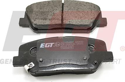 EGT 322155cEGT - Kit de plaquettes de frein, frein à disque cwaw.fr