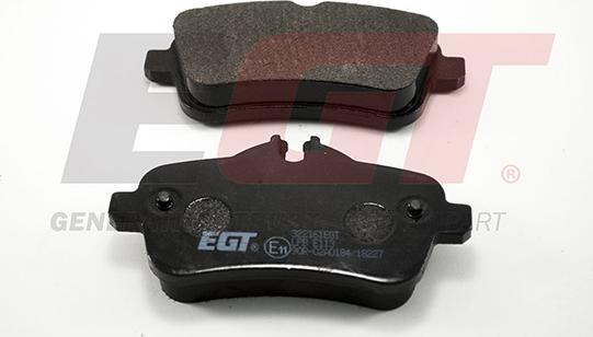 EGT 322161EGT - Kit de plaquettes de frein, frein à disque cwaw.fr