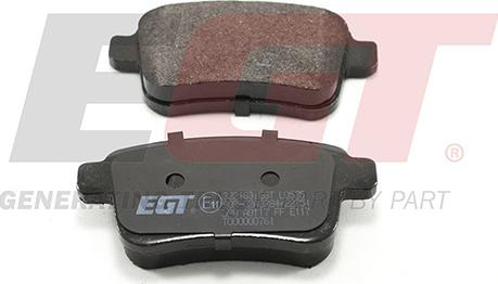 EGT 322183iEGT - Kit de plaquettes de frein, frein à disque cwaw.fr