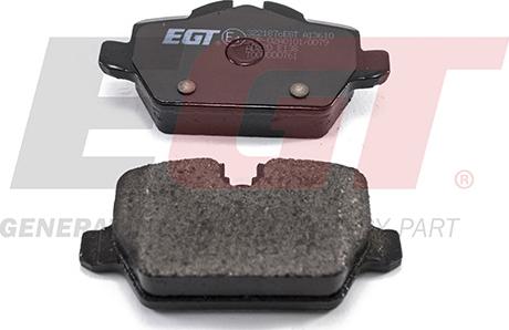 EGT 322187cEGT - Kit de plaquettes de frein, frein à disque cwaw.fr