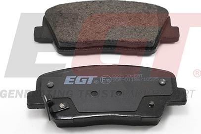 EGT 322130cEGT - Kit de plaquettes de frein, frein à disque cwaw.fr