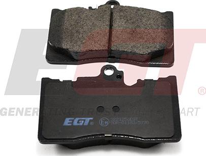 EGT 322125cEGT - Kit de plaquettes de frein, frein à disque cwaw.fr