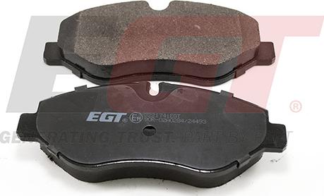 EGT 322174iEGT - Kit de plaquettes de frein, frein à disque cwaw.fr