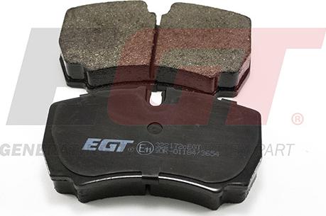 EGT 322172cEGT - Kit de plaquettes de frein, frein à disque cwaw.fr