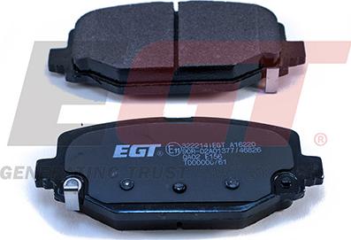 EGT 322214iEGT - Kit de plaquettes de frein, frein à disque cwaw.fr