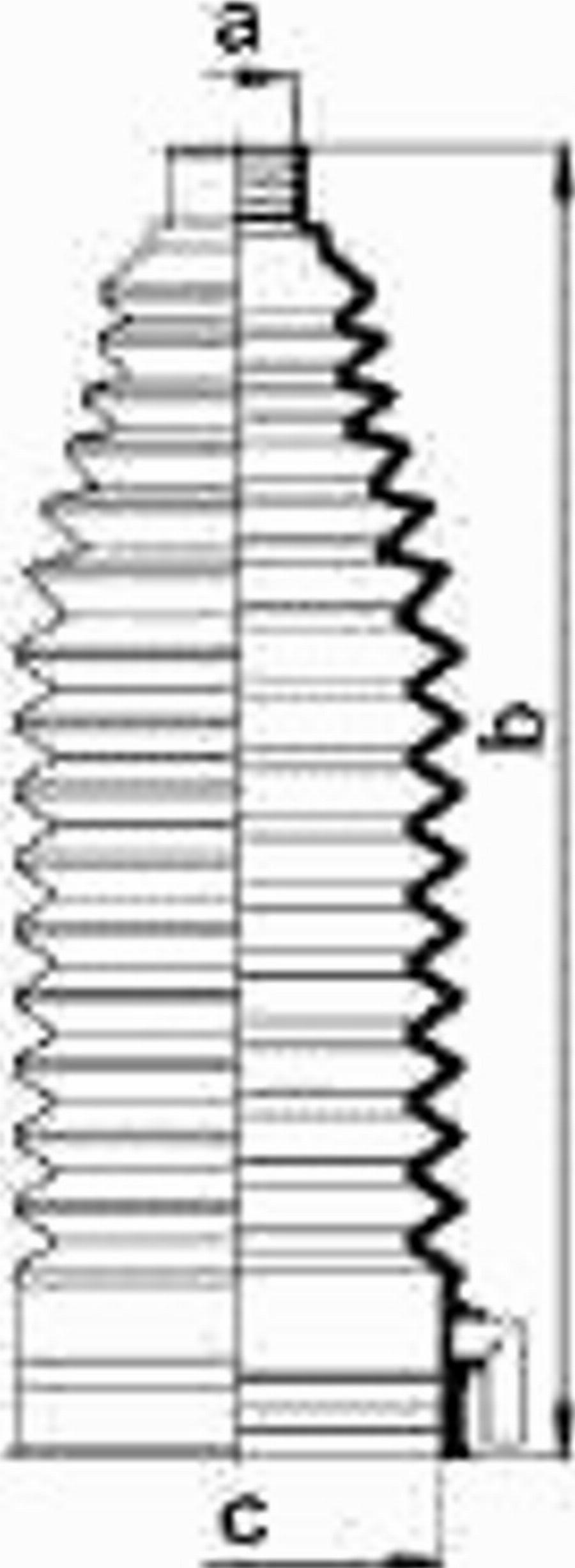 EKG 983843 - Jeu de joints-soufflets, direction cwaw.fr