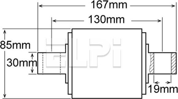 ELPI LP205 3041 - Kit de remise en état, bras de liaison cwaw.fr