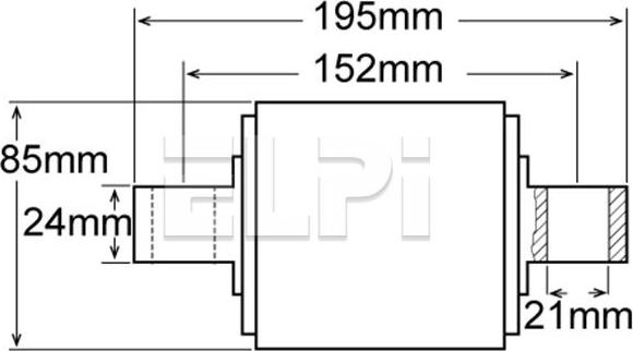 ELPI LP205 3043 - Kit de remise en état, bras de liaison cwaw.fr