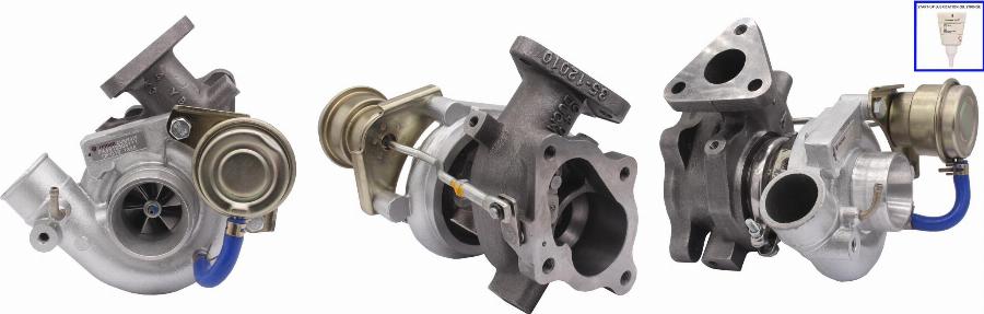 Elstock 91-0552 - Turbocompresseur, suralimentation cwaw.fr