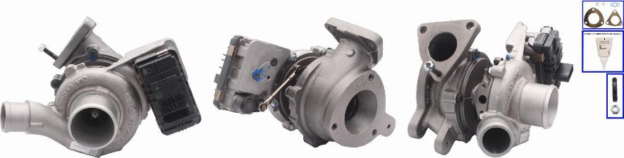 Elstock 91-2055 - Turbocompresseur, suralimentation cwaw.fr