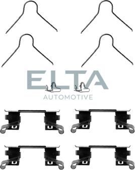 Elta Automotive EA9011 - Kit d'accessoires, plaquette de frein à disque cwaw.fr