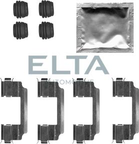 Elta Automotive EA9012 - Kit d'accessoires, plaquette de frein à disque cwaw.fr