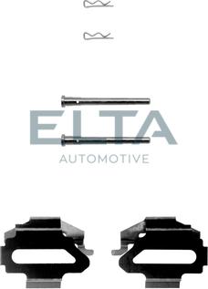 Elta Automotive EA8940 - Kit d'accessoires, plaquette de frein à disque cwaw.fr