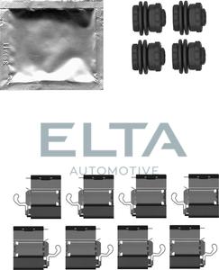 Elta Automotive EA8911 - Kit d'accessoires, plaquette de frein à disque cwaw.fr