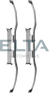 Elta Automotive EA8599 - Kit d'accessoires, plaquette de frein à disque cwaw.fr