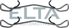 Elta Automotive EA8592 - Kit d'accessoires, plaquette de frein à disque cwaw.fr