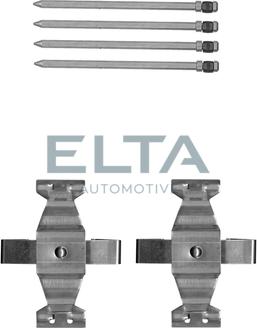 Elta Automotive EA8545 - Kit d'accessoires, plaquette de frein à disque cwaw.fr