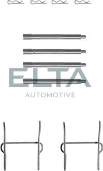 Elta Automotive EA8546 - Kit d'accessoires, plaquette de frein à disque cwaw.fr