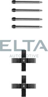 Elta Automotive EA8542 - Kit d'accessoires, plaquette de frein à disque cwaw.fr