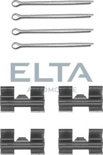 Elta Automotive EA8560 - Kit d'accessoires, plaquette de frein à disque cwaw.fr