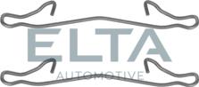 Elta Automotive EA8519 - Kit d'accessoires, plaquette de frein à disque cwaw.fr