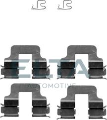 Elta Automotive EA8514 - Kit d'accessoires, plaquette de frein à disque cwaw.fr