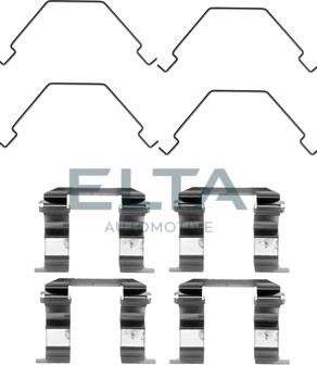 Elta Automotive EA8586 - Kit d'accessoires, plaquette de frein à disque cwaw.fr