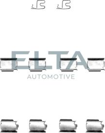 Elta Automotive EA8522 - Kit d'accessoires, plaquette de frein à disque cwaw.fr