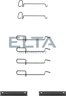 Elta Automotive EA8573 - Kit d'accessoires, plaquette de frein à disque cwaw.fr