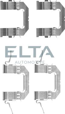 Elta Automotive EA8696 - Kit d'accessoires, plaquette de frein à disque cwaw.fr