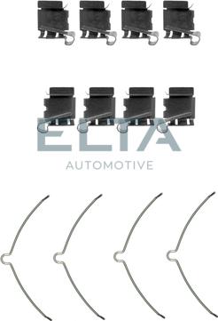 Elta Automotive EA8648 - Kit d'accessoires, plaquette de frein à disque cwaw.fr