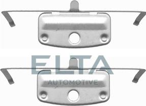 Elta Automotive EA8658 - Kit d'accessoires, plaquette de frein à disque cwaw.fr