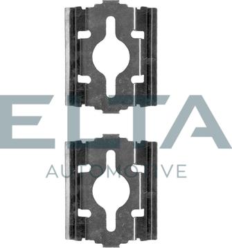 Elta Automotive EA8666 - Kit d'accessoires, plaquette de frein à disque cwaw.fr