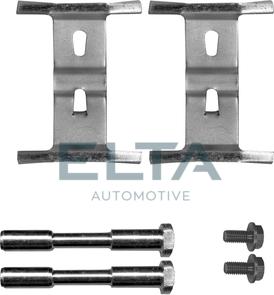 Elta Automotive EA8667 - Kit d'accessoires, plaquette de frein à disque cwaw.fr