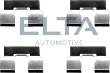 Elta Automotive EA8600 - Kit d'accessoires, plaquette de frein à disque cwaw.fr