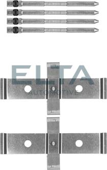 Elta Automotive EA8687 - Kit d'accessoires, plaquette de frein à disque cwaw.fr